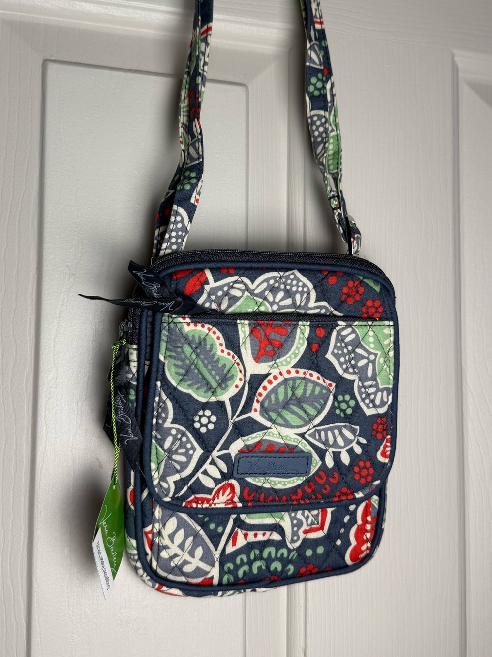 NWT Vera Bradley Nomadic Floral Mini Hipster Crossbody Retired Pattern Rare